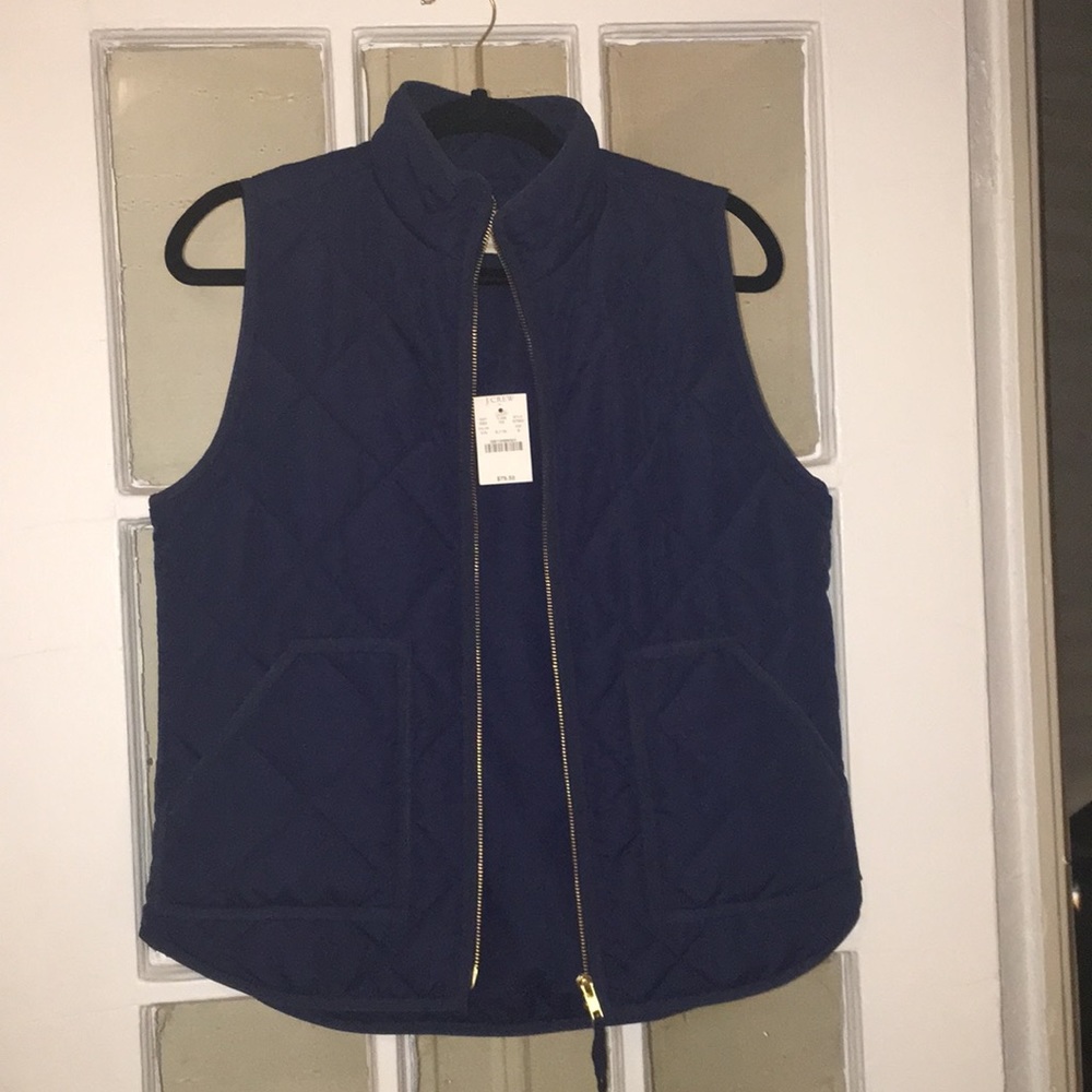 J Crew Navy Vest
